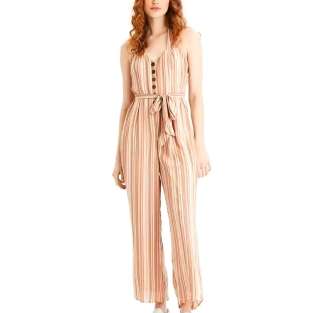 American Eagle Striped Romper -